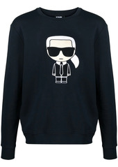 Karl Lagerfeld Ikonik Karl-motif cotton sweatshirt