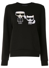 Karl Lagerfeld Ikonik Karl&Choupette sweatshirt