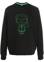 Karl Lagerfeld Ikonik print sweatshirt