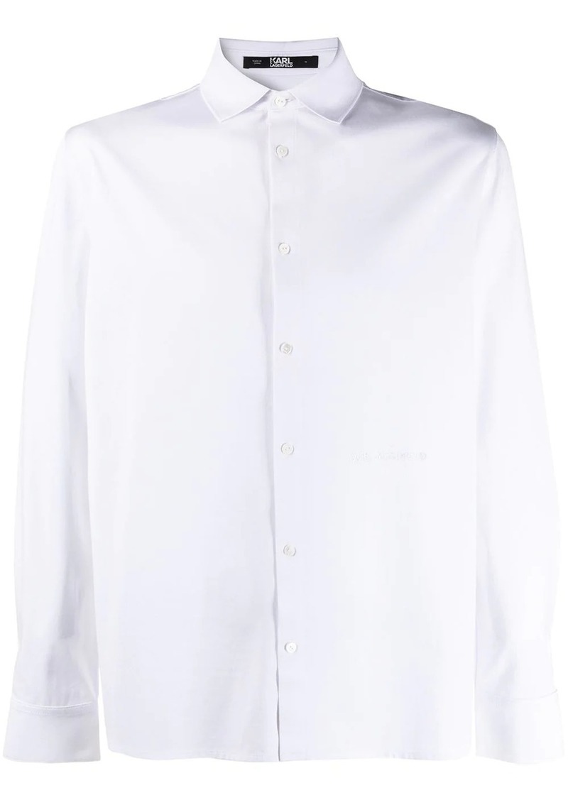 Karl Lagerfeld Jersey cotton shirt