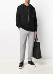 Karl Lagerfeld K embroidery zip-up hoodie