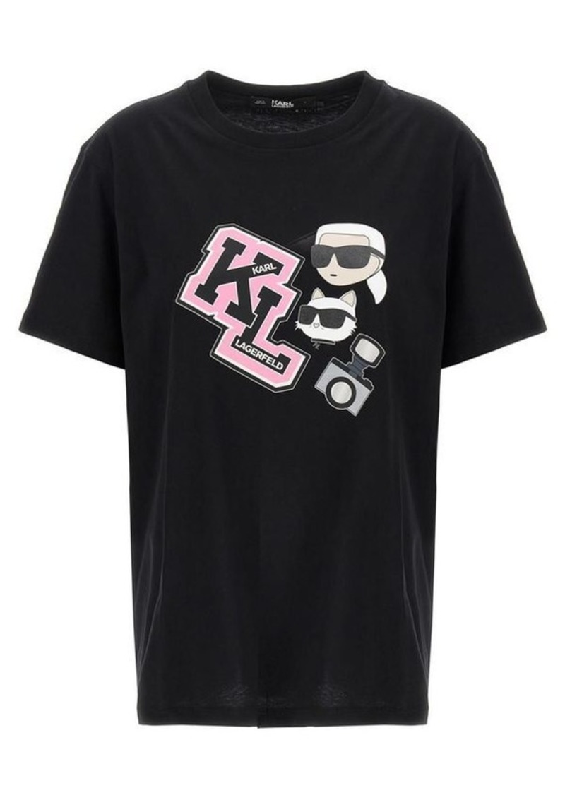 KARL LAGERFELD 'Oversized ikonik' T-shirt