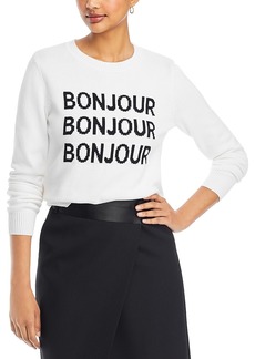 Karl Lagerfeld Paris Bonjour Sweater