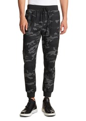 Karl Lagerfeld Paris Camo Joggers in Black at Nordstrom