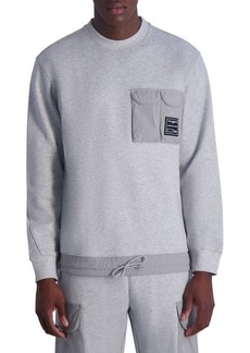 Karl Lagerfeld Paris Cargo Pocket Sweatshirt