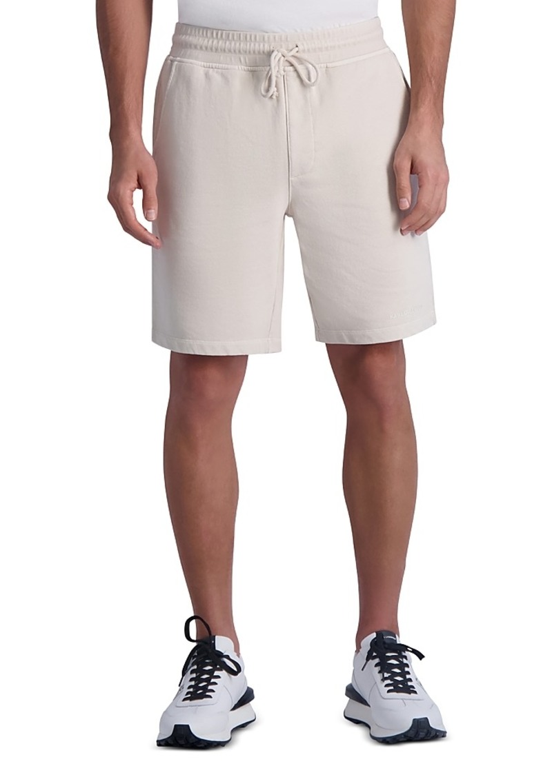 Karl Lagerfeld Paris Cotton French Terry Regular Fit Shorts