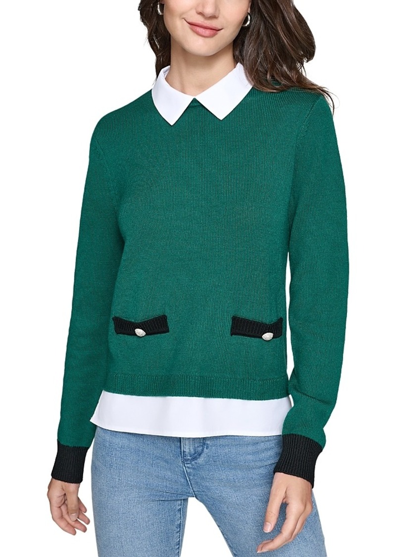 Karl Lagerfeld Paris Crewneck Sweater