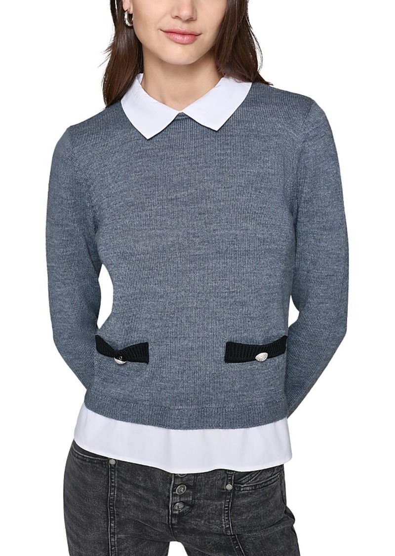 Karl Lagerfeld Paris Crewneck Sweater