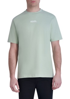Karl Lagerfeld Paris Logo Cotton Graphic T-Shirt in Mint at Nordstrom Rack