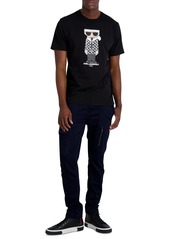 Karl Lagerfeld Paris Men's Flat-Head Karl Graphic T-Shirt - Black