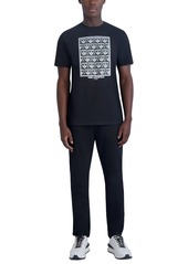 Karl Lagerfeld Paris Men's Multiplied Kocktail Karl Square Logo Graphic T-Shirt - Black