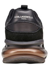 Karl Lagerfeld Paris Men's Side Karl Head Profile Runner Sneaker - Black/Graphite