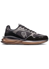 Karl Lagerfeld Paris Men's Side Karl Head Profile Runner Sneaker - Black/Graphite