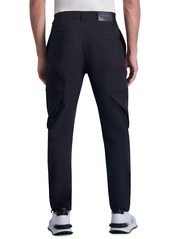 Karl Lagerfeld Paris Men's Slim Fit Cargo Pants - Black