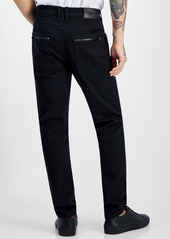 Karl Lagerfeld Paris Men's Slim Fit Denim Jeans, Created for Macy's - Black