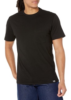 Karl Lagerfeld Paris Men's Solid T-Shirt with Chest Pocket Crew