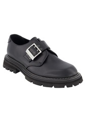 Karl Lagerfeld Paris Studded Lug Sole Derby in Black at Nordstrom Rack