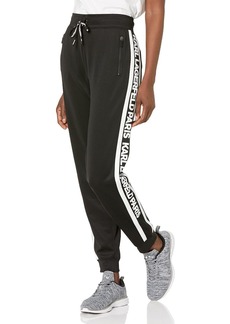 Karl Lagerfeld Paris womens Block Letter Logo Jogger Tracksuit   US