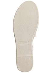 Karl Lagerfeld Paris Women's Caine Espadrille Slide Sandals - Cream