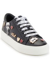 Karl Lagerfeld Paris Women's Cate Embellished Sneakers - White