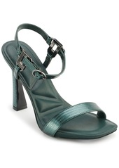 Karl Lagerfeld Paris Women's Cybil High-Heel Sandals - Forest Green