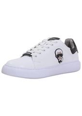 Karl Lagerfeld Paris Men's Everyday Essential Leather Sneaker