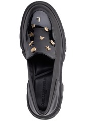 Karl Lagerfeld Paris Women's Laylah Loafer Flats - Black