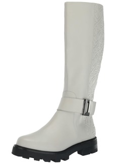 Karl Lagerfeld Paris Women's Meara-50/50 Knee Boot