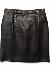 Karl Lagerfeld Paris Women PU Skirt
