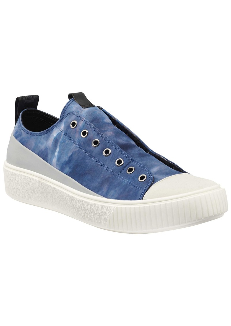 Karl Lagerfeld Paris Men's Tie Dye Lace Free Lowtop Sneaker