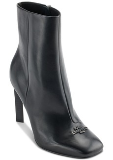 Karl Lagerfeld Paris Women's Vica Square-Toe Dress Booties - Blk:black