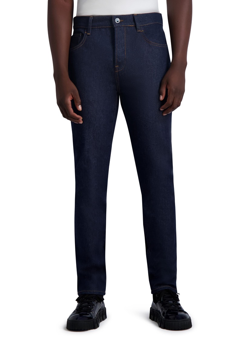 KARL LAGERFELD Slim Fit Skinny Jeans in Blue at Nordstrom Rack