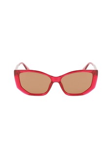 KARL LAGERFELD Women's KL6071S Rectangular Sunglasses