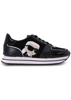 Karl Lagerfeld Karl patch-detail low-top sneakers