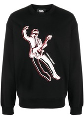 Karl Lagerfeld Karl Rocks graphic-print sweatshirt