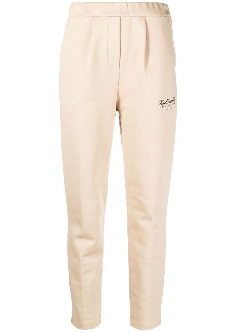 Karl Lagerfeld Karl Signature track pants