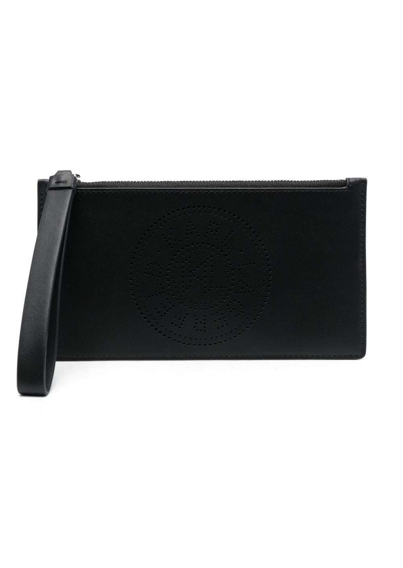 Karl Lagerfeld K/Circle perforated wallet