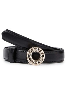 Karl Lagerfeld K/Disk leather belt