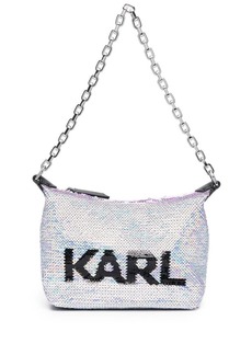 Karl Lagerfeld K/Evening sequin shoulder bag