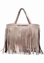 Karl Lagerfeld K/Fringe maxi shopper bag