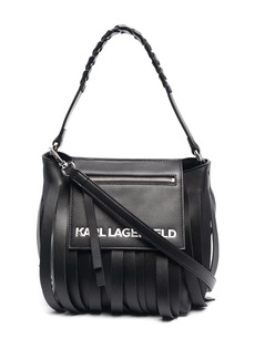 Karl Lagerfeld K/Fringe Mini Hobo bag