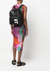 Karl Lagerfeld K/Ikonik 2.0 leather backpack