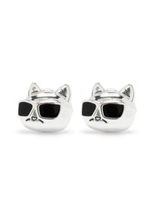 Karl Lagerfeld K/Ikonik Choupette stud earring
