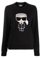 Karl Lagerfeld K/Ikonik crewneck sweatshirt
