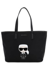 Karl Lagerfeld K/ikonik Karl Tote Bag W/leather