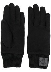 Karl Lagerfeld K/Ikonik logo patch gloves