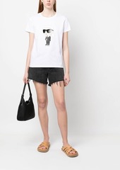 Karl Lagerfeld Ikonik organic-cotton T-shirt
