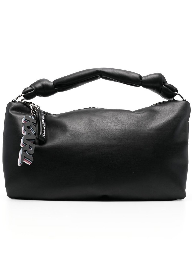 Karl Lagerfeld K/Knotted padded shoulder bag