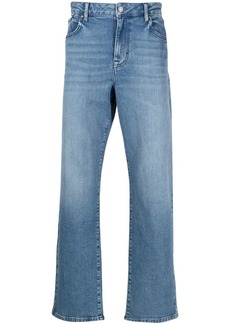 Karl Lagerfeld Kl-Logo mid-rise straight jeans