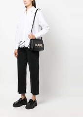 Karl Lagerfeld K/Letters logo-plaque crossbody bag